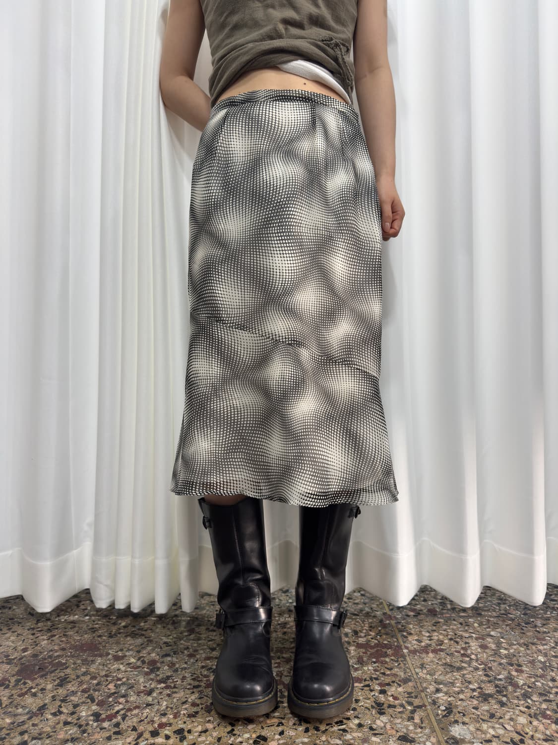 printing midi skirt 상품이미지5