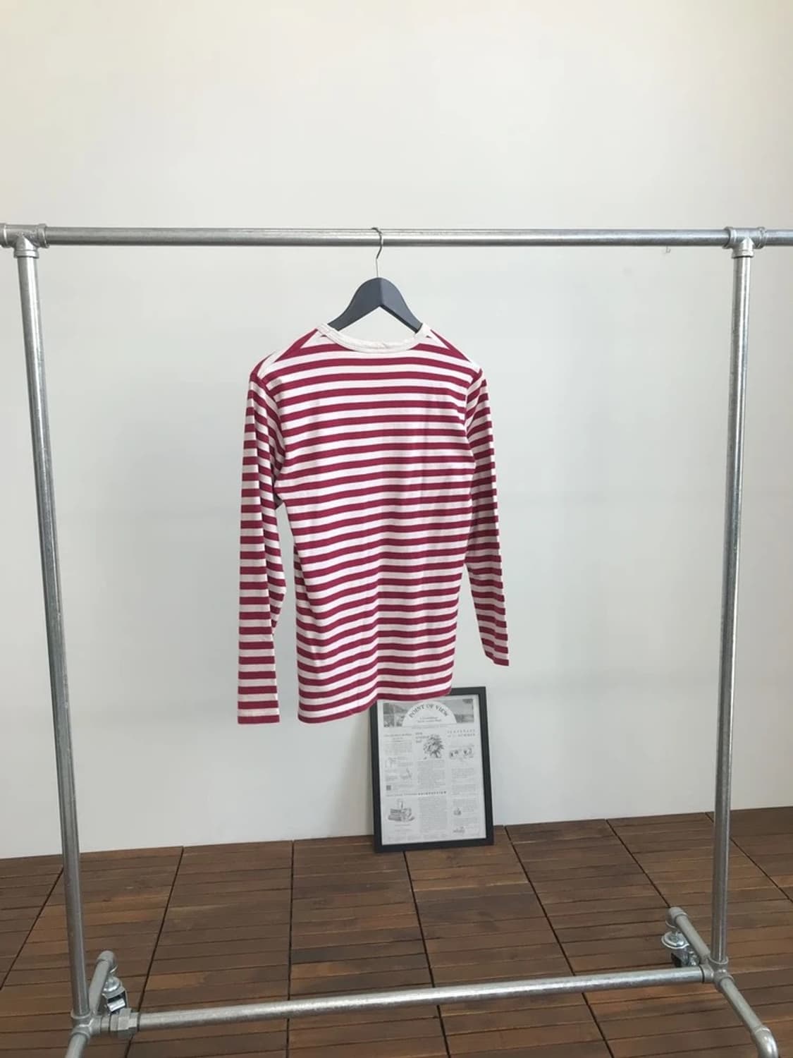 Agnes b Paris Striped Long Sleeve 상품이미지5