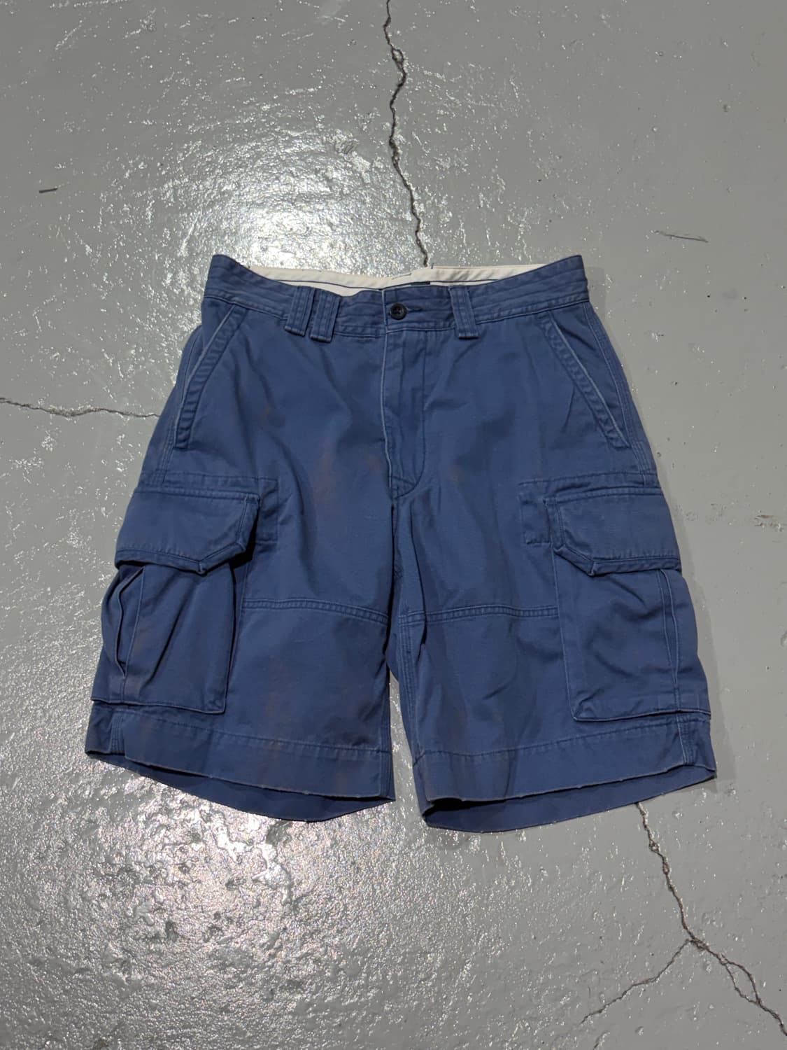 폴로 랄프로렌(PoloRalphLauren) 블루 카고 팬츠 반바지 상품이미지1