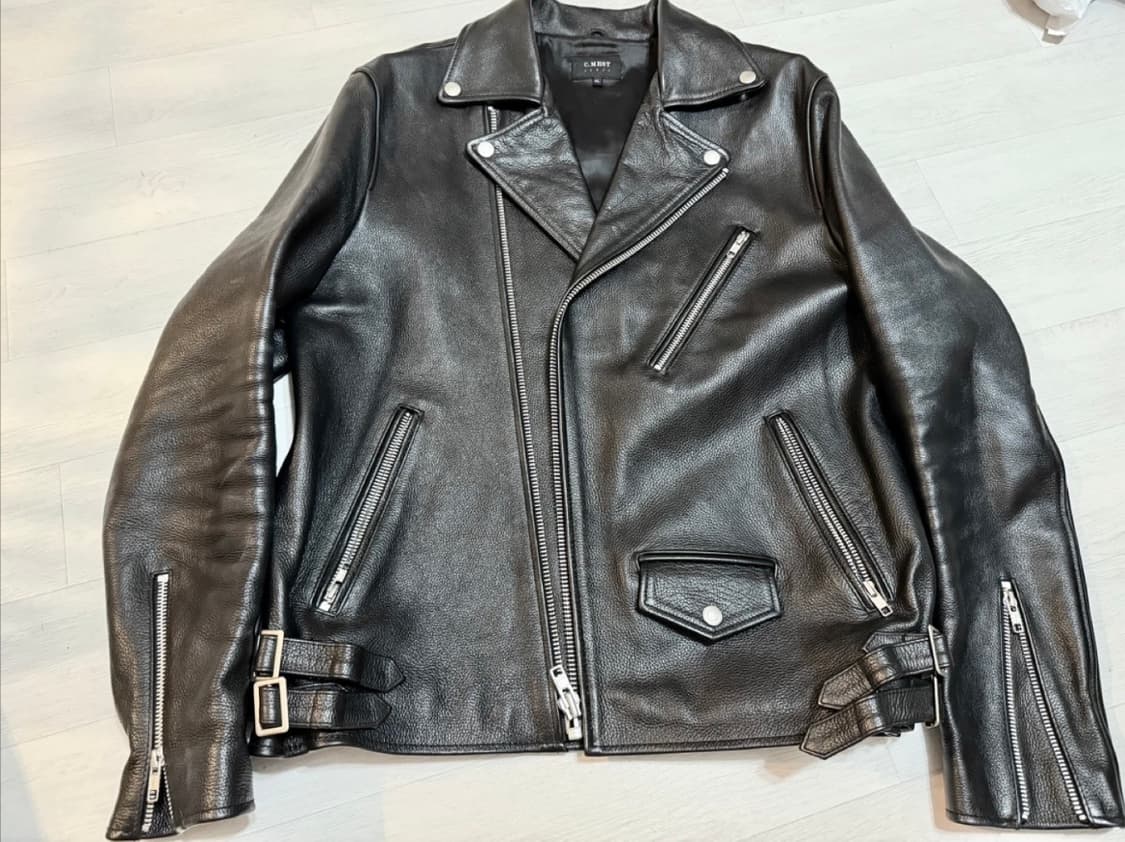 카우하이드 통소가죽 라이더 자켓 상품이미지1