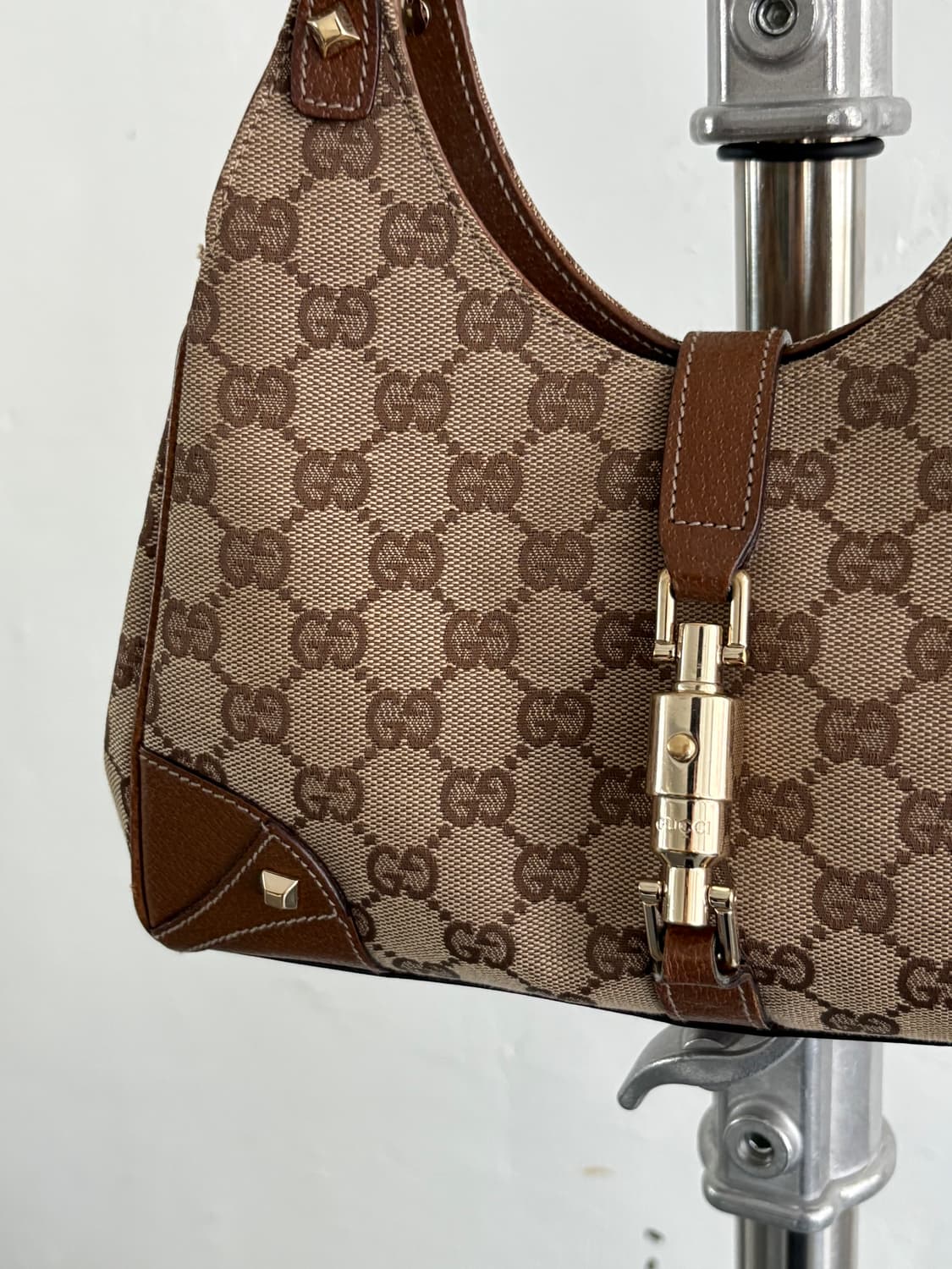 Gucci 구찌 GG 로고 재키 캔버스 백 상품이미지2