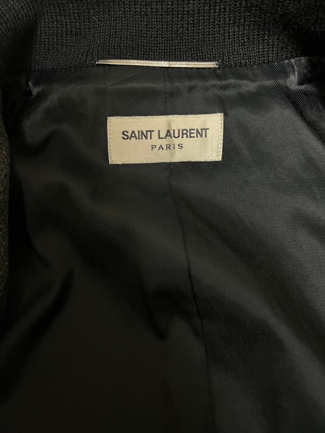 생로랑 14aw 테디자켓 그레이 46 상품이미지2