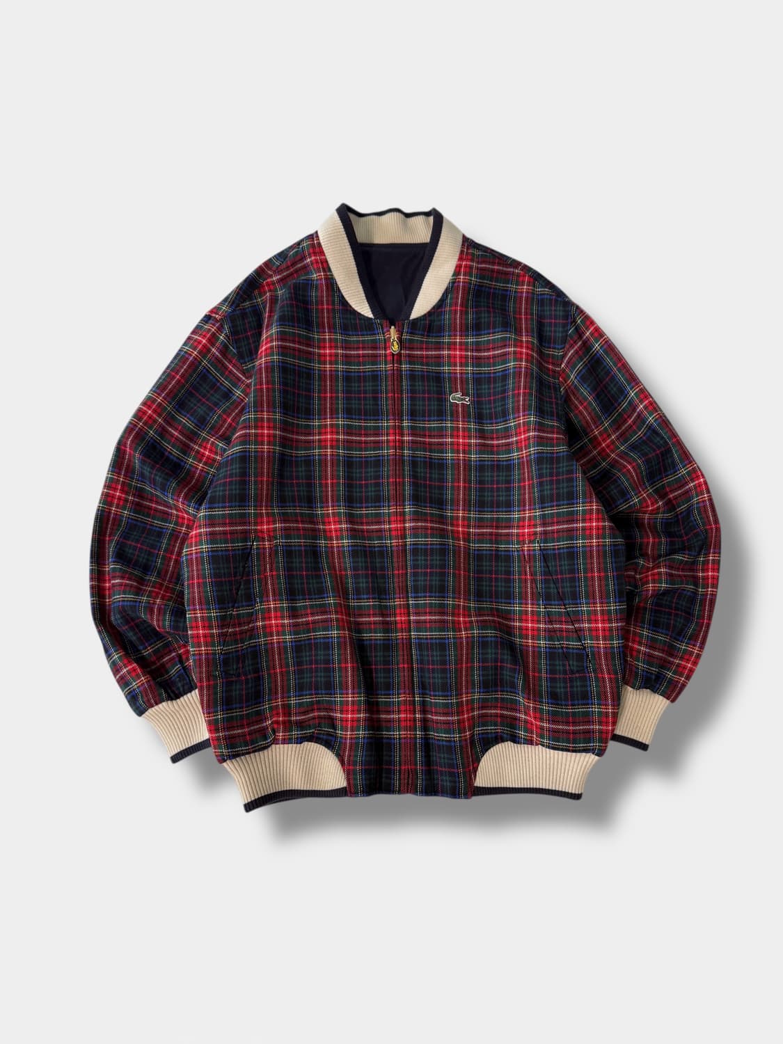 라코스테 00‘s 루즈핏 양면 모직 블루종 자켓 상품이미지2