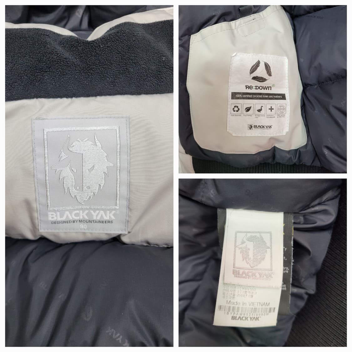 블랙야크 고어덱스 다운 패딩 후드 자켓 / 여 90
 상품이미지8