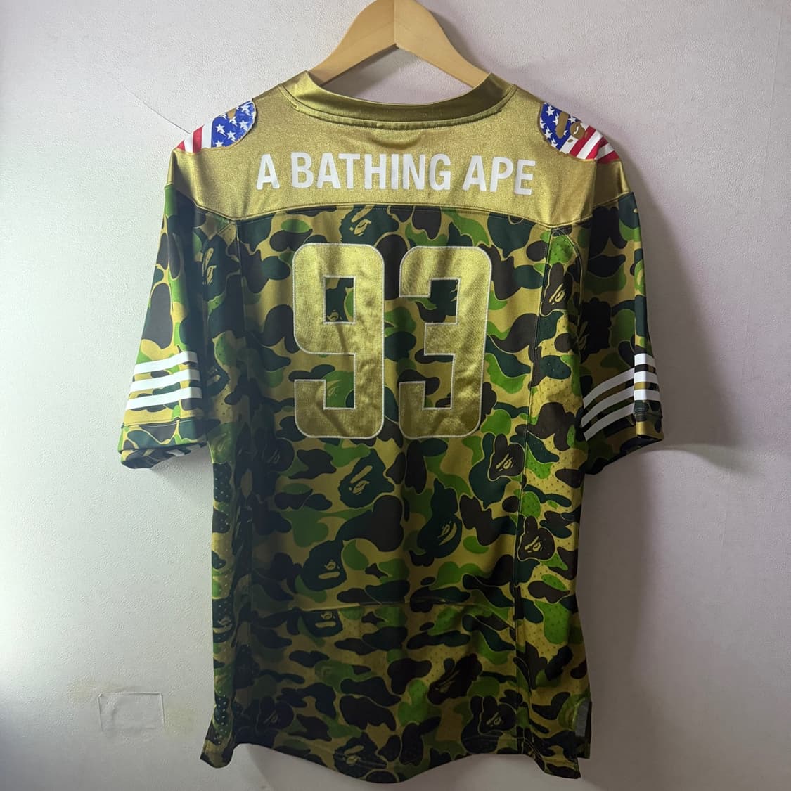 베이프 x 아디다스 카모플라쥬 져지 2XL (남성 100-105정도) 상품이미지5