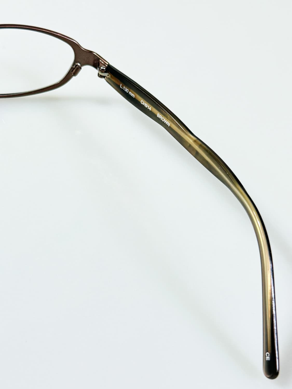 Cole Haan 브라운 슬림 오벌 프레임 빈티지 안경 상품이미지6