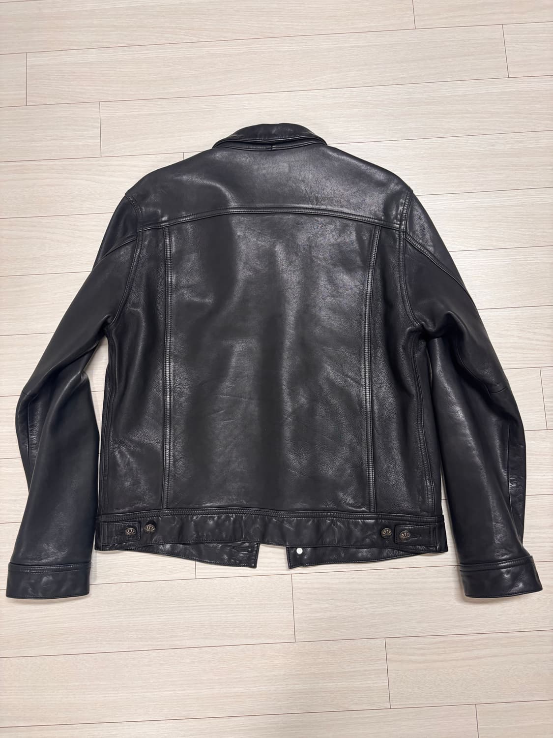 (Lsize) 양가죽 트러커 자켓 상품이미지2