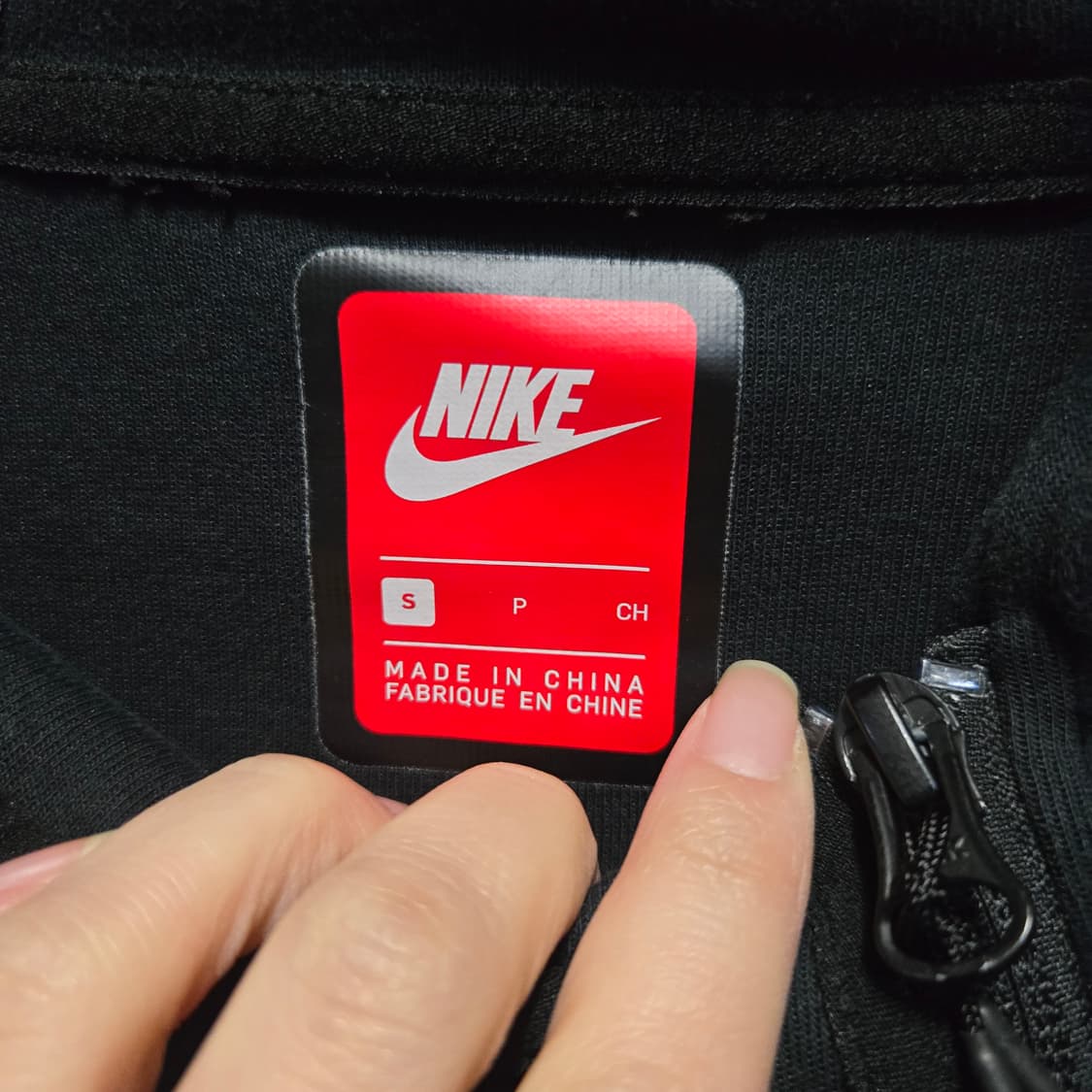 나이키 테크 플리스 후드집업 블랙  상품이미지3