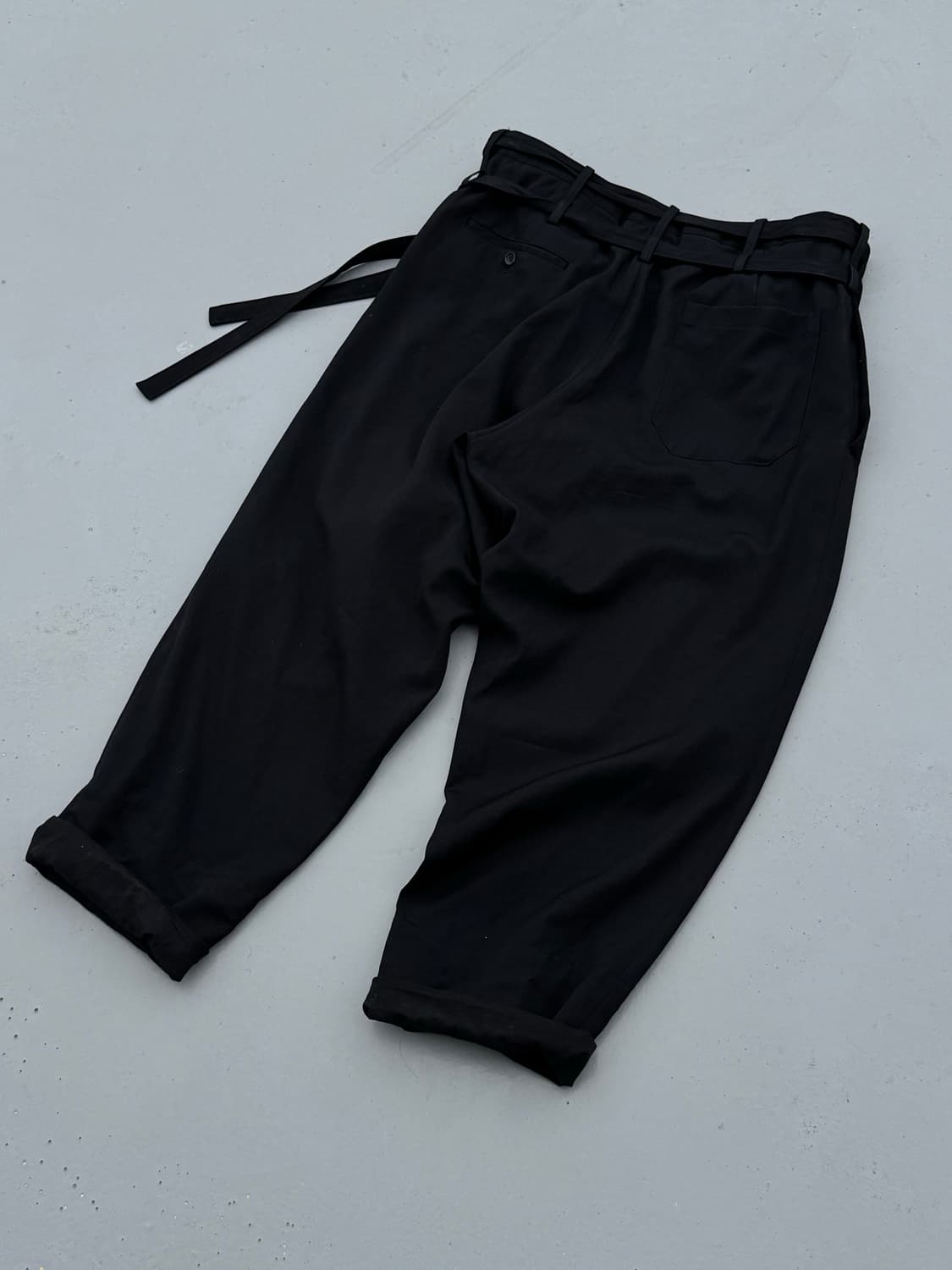 YYPH Double Layered Belted Wool Trousers 상품이미지4