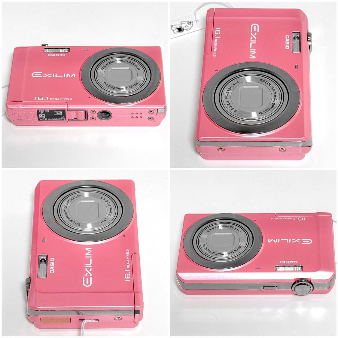 카시오 엑슬림 ZS6 / Z28 베이비핑크 빈티지디카 상품이미지4