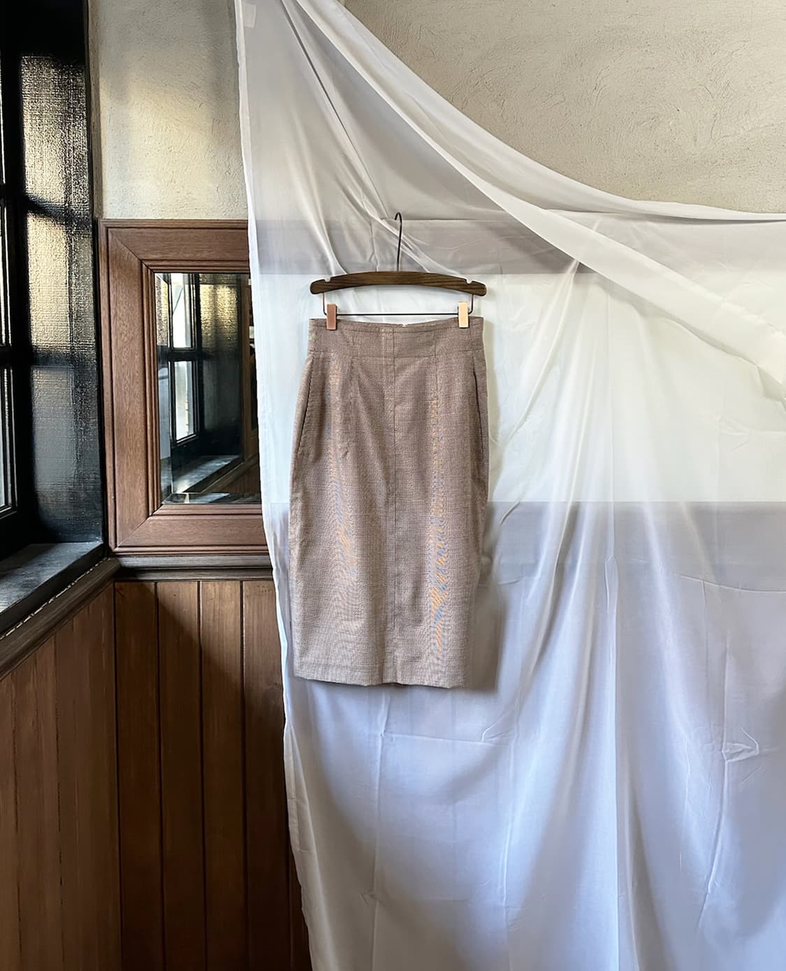 JIL SANDER check back pleats skirt 상품이미지6