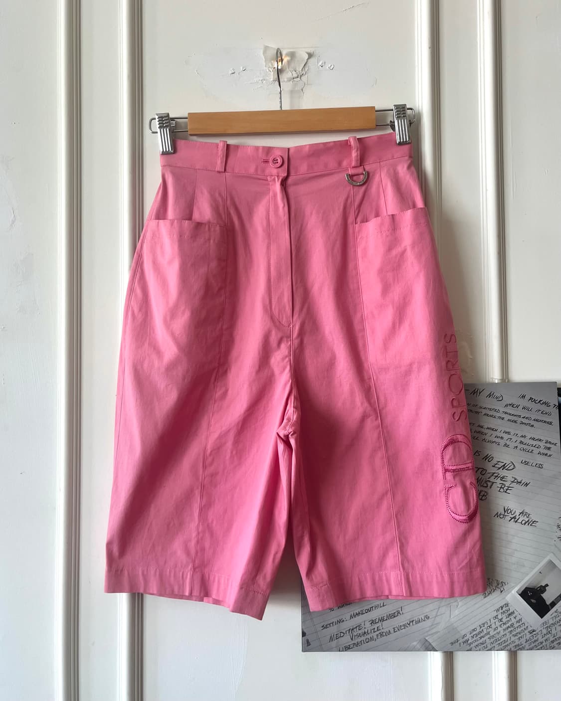 1990s DIOR Sports Archive Pink Shorts 상품이미지3