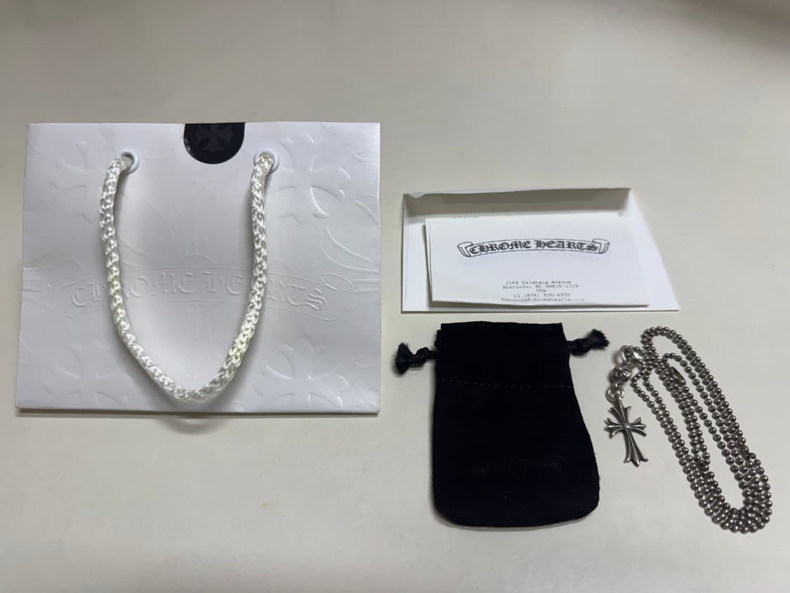 크롬하츠 원볼 타이니 크로스 참 + 줄 상품이미지1