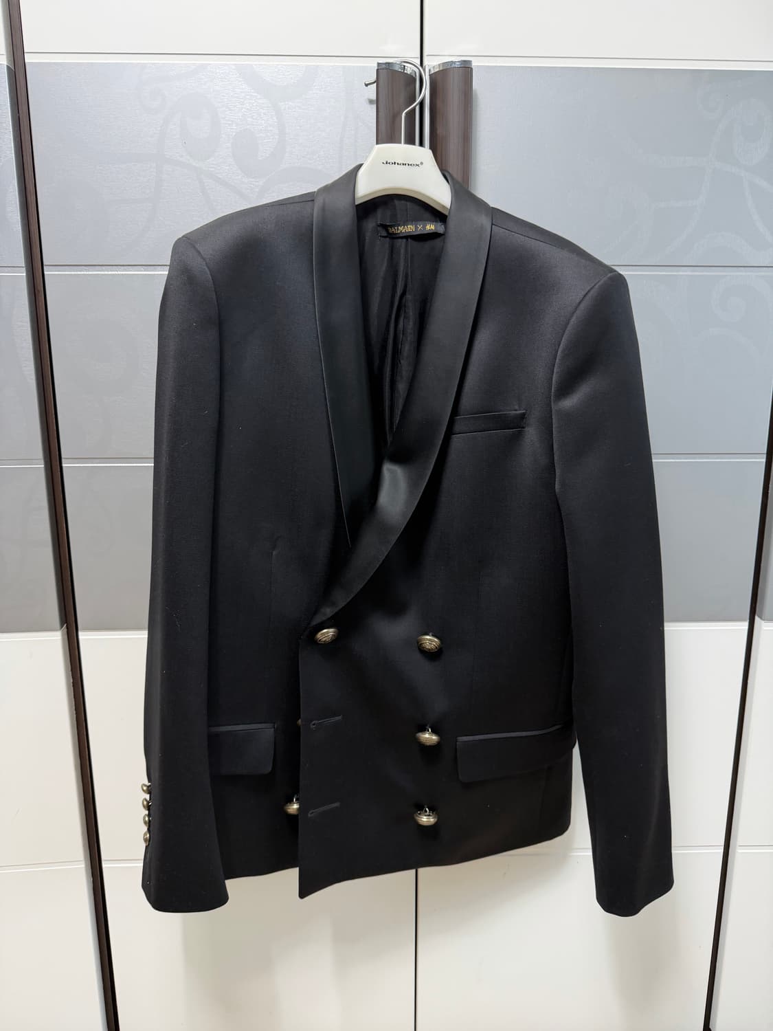 H&M 발망 새틴 블레이저 48 상품이미지1