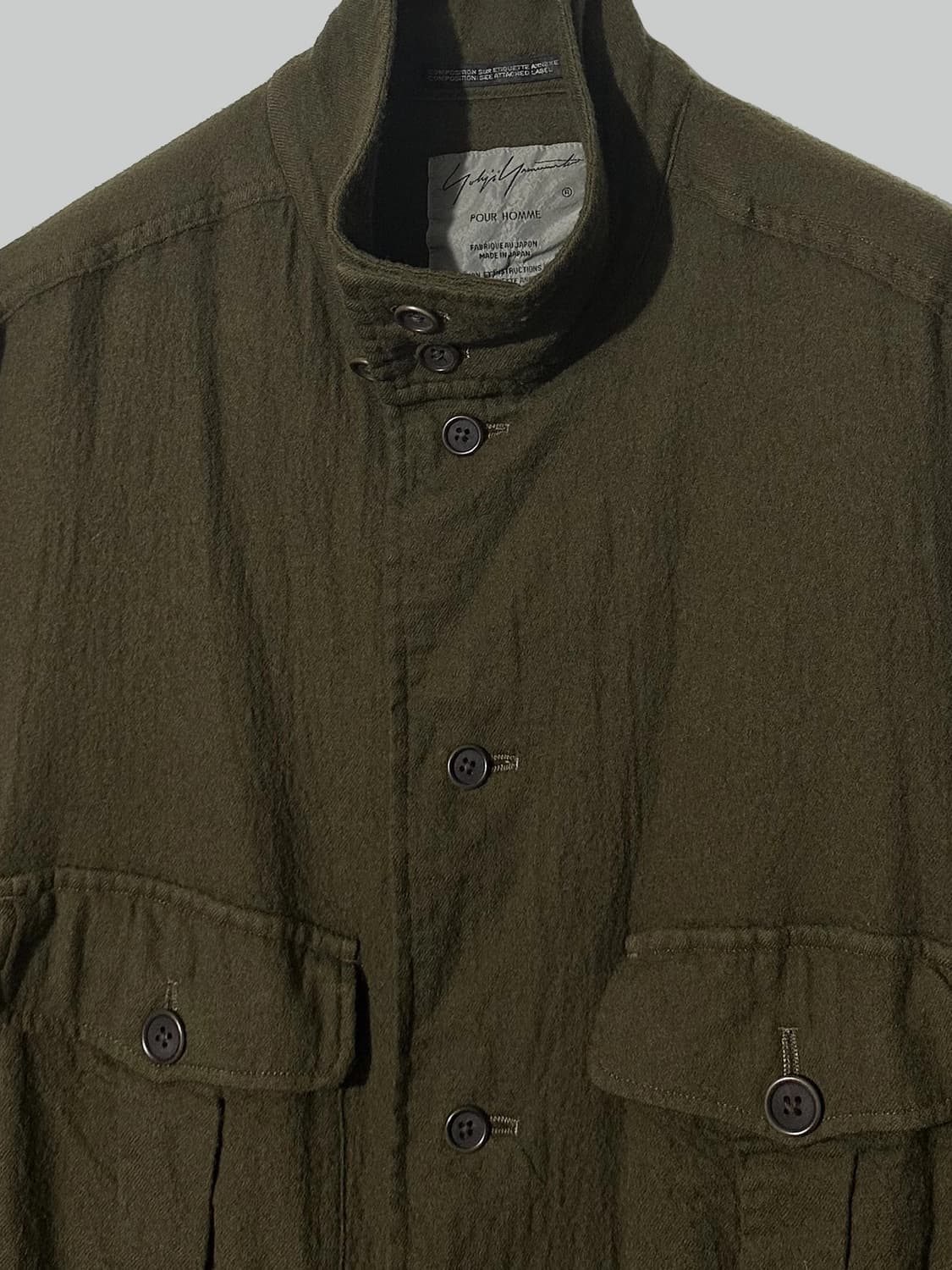 요지 야마모토 뿌르옴므 코트 상품이미지3