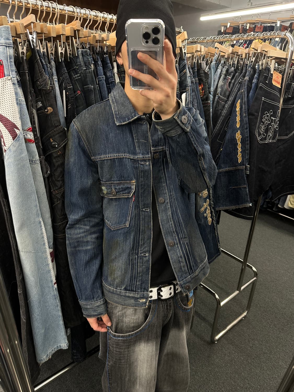 M) 리바이스 1세대 데님자켓 청자켓 PCL15-101B 상품이미지1