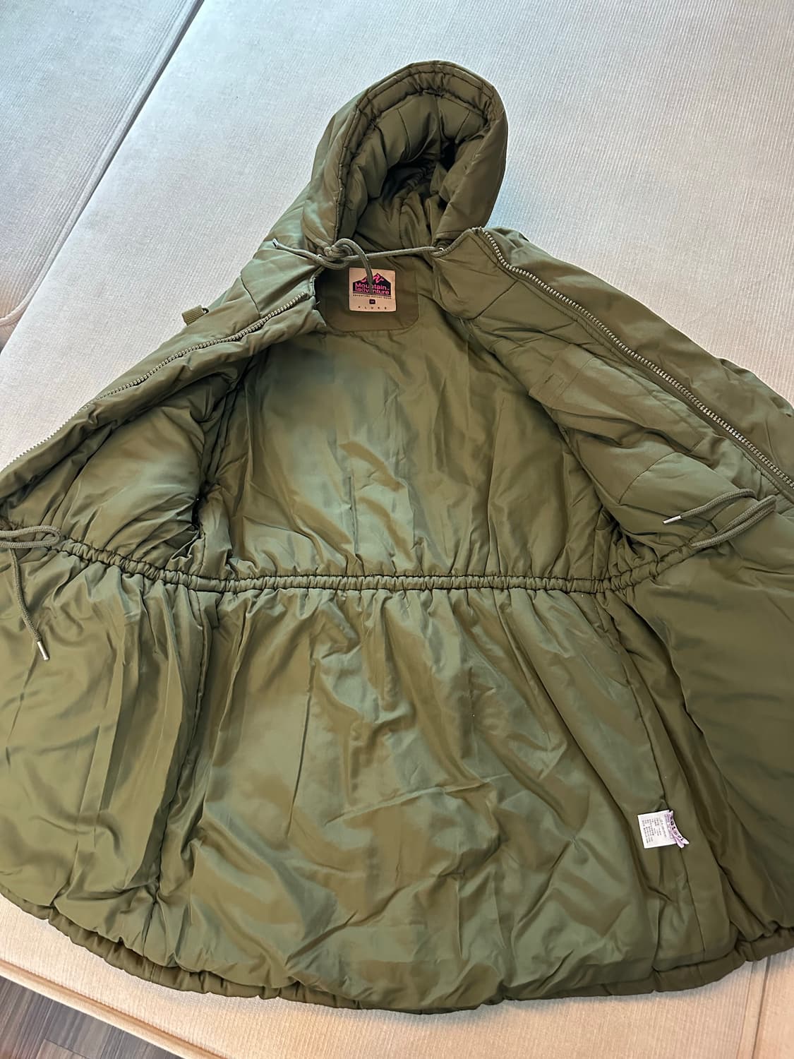 Mountain Adventure 카키 패딩 M 상품이미지5