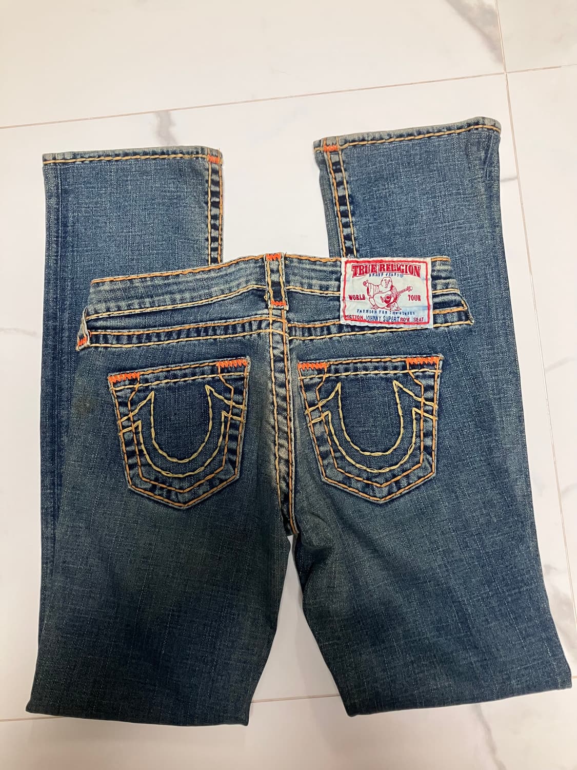 Johnny super T 조니 수퍼티 다크워시 부츠컷 트루릴리젼 상품이미지1