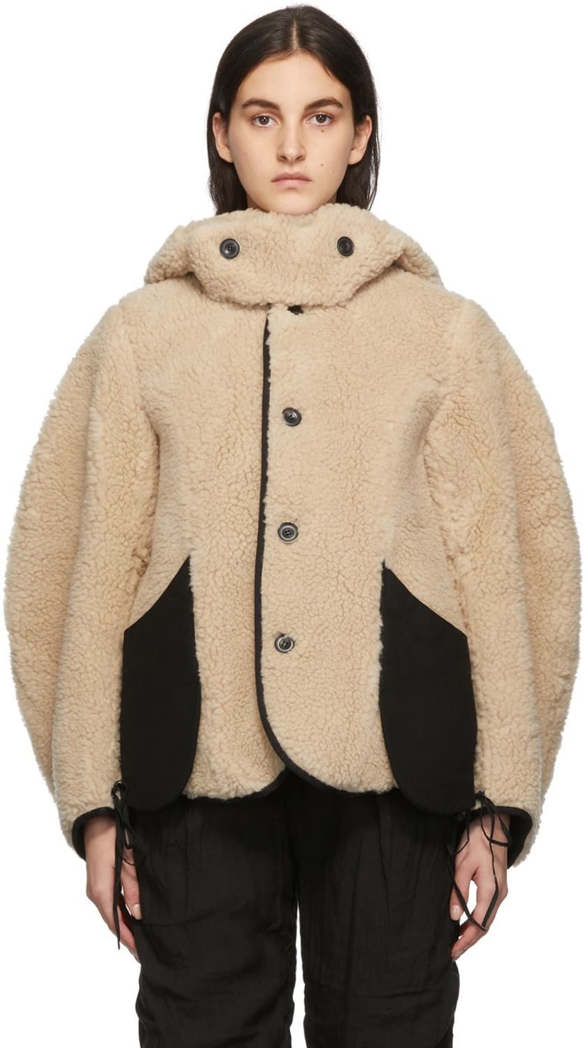 RENLI SU 런리수 리버시블 후드 뽀글이 자켓 (M) 상품이미지1