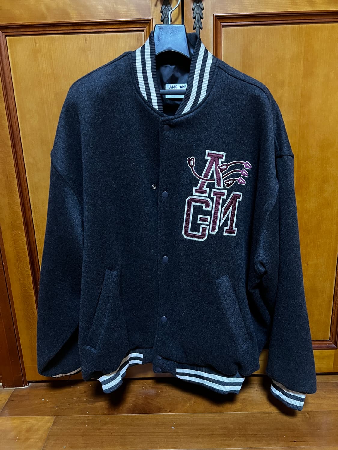 앵글런 울 바시티 자켓 새상품 상품이미지1