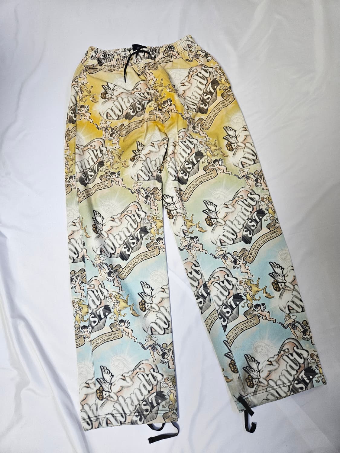 WKNDRS 위켄더스 엔젤 코튼 밴딩팬츠 바지 데님 L 상품이미지2