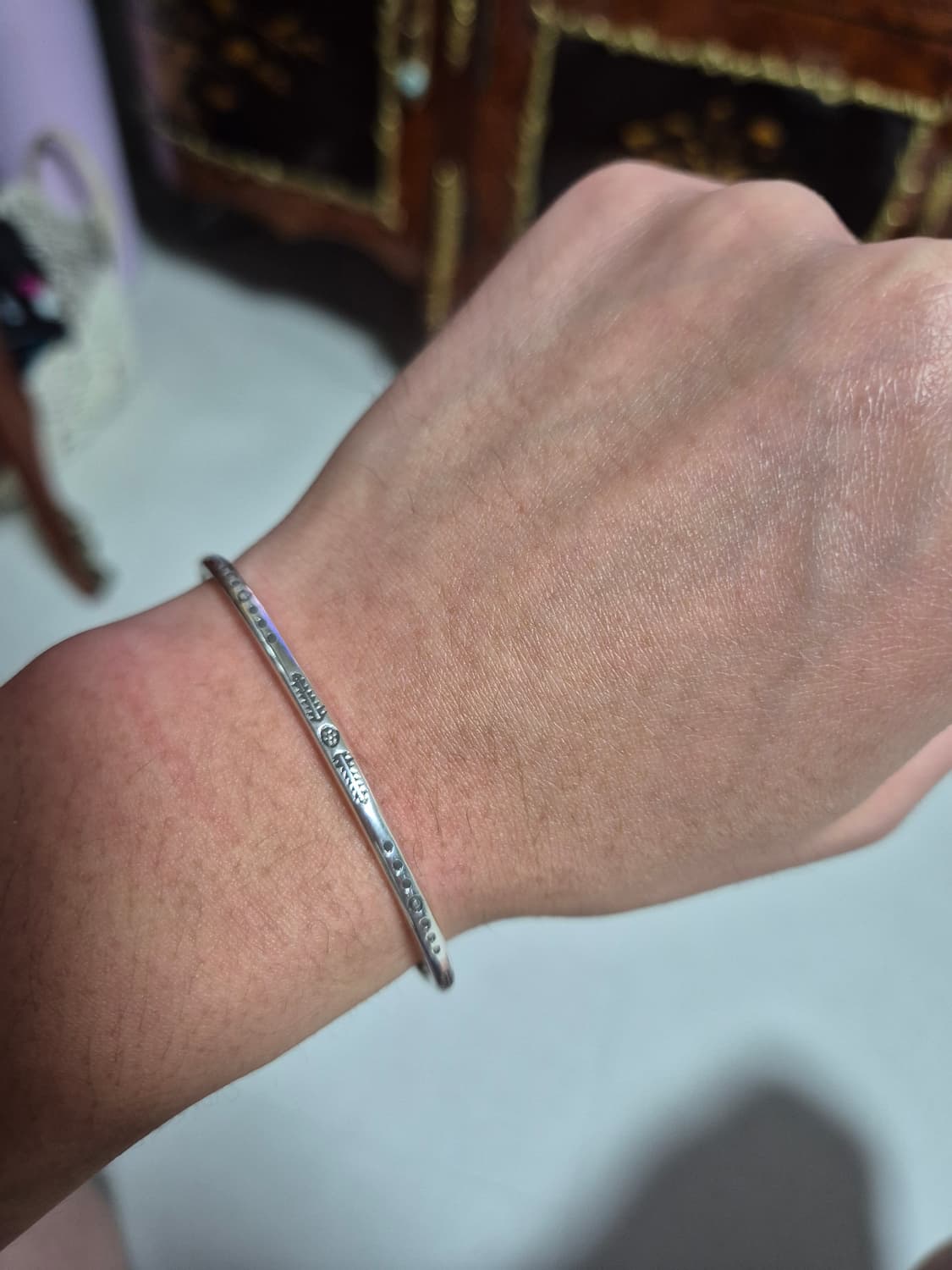 빈티지 나바호 뱅글 팔찌 실버 상품이미지1