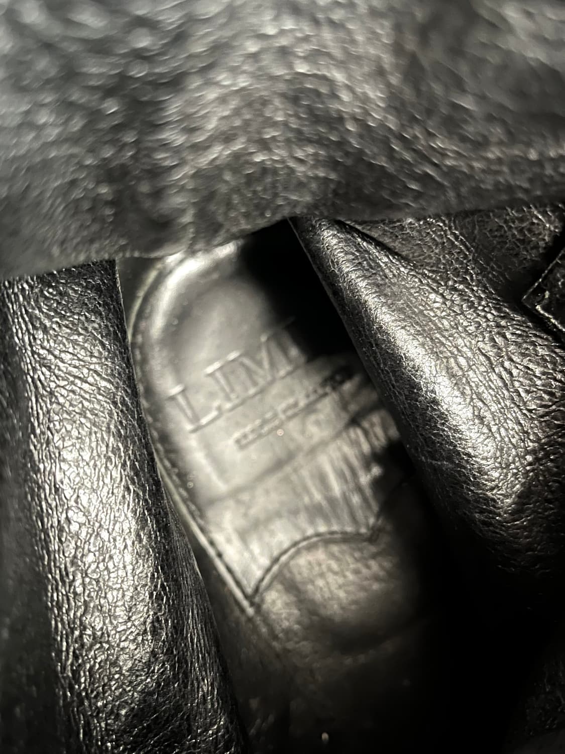 리미푸 디스트레스드 레더 엔지니어 부츠 상품이미지6