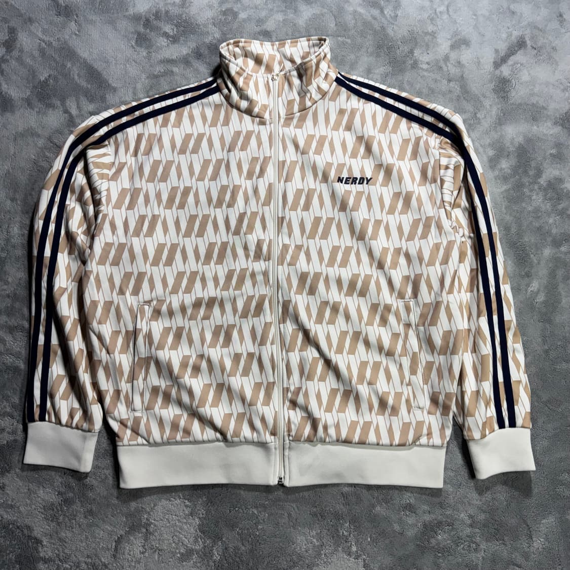 널디 패턴 트랙탑 져지 상품이미지2