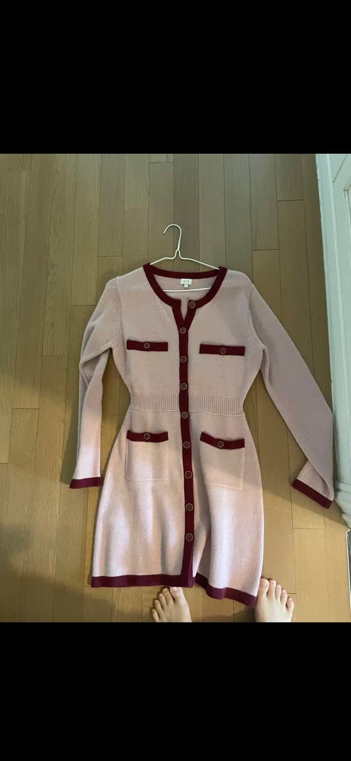 시에 루나 트위드 울 원피스 상품이미지2