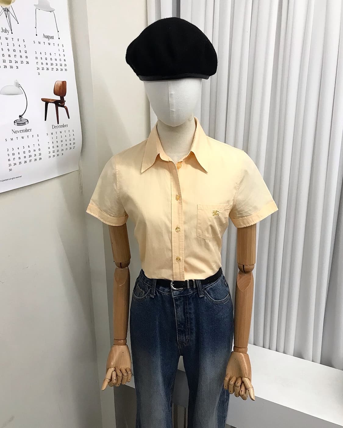 버버리 로고 포켓 반팔 셔츠 상품이미지8