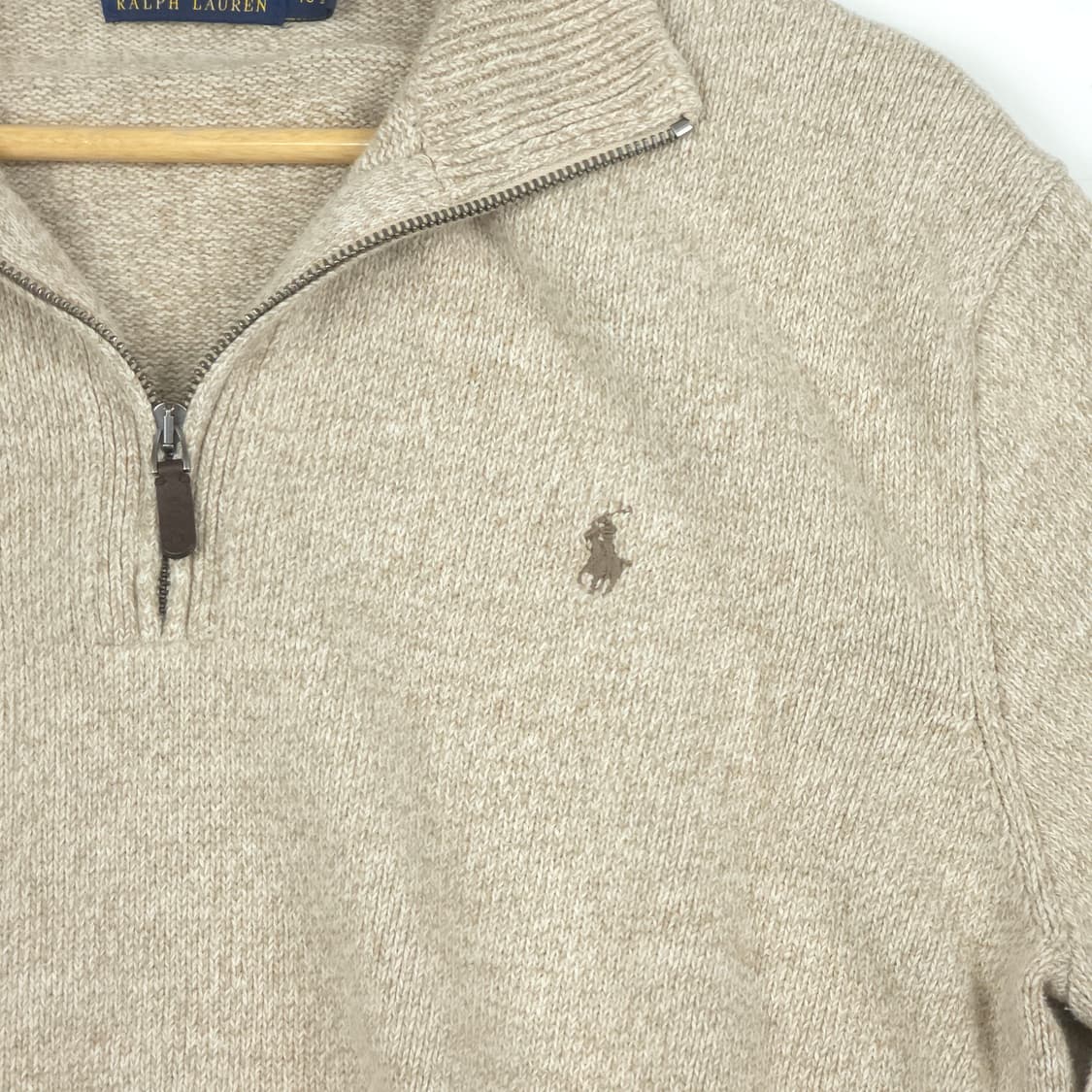 [XL] 폴로 랄프로렌 코튼 하프집업 니트 상품이미지3