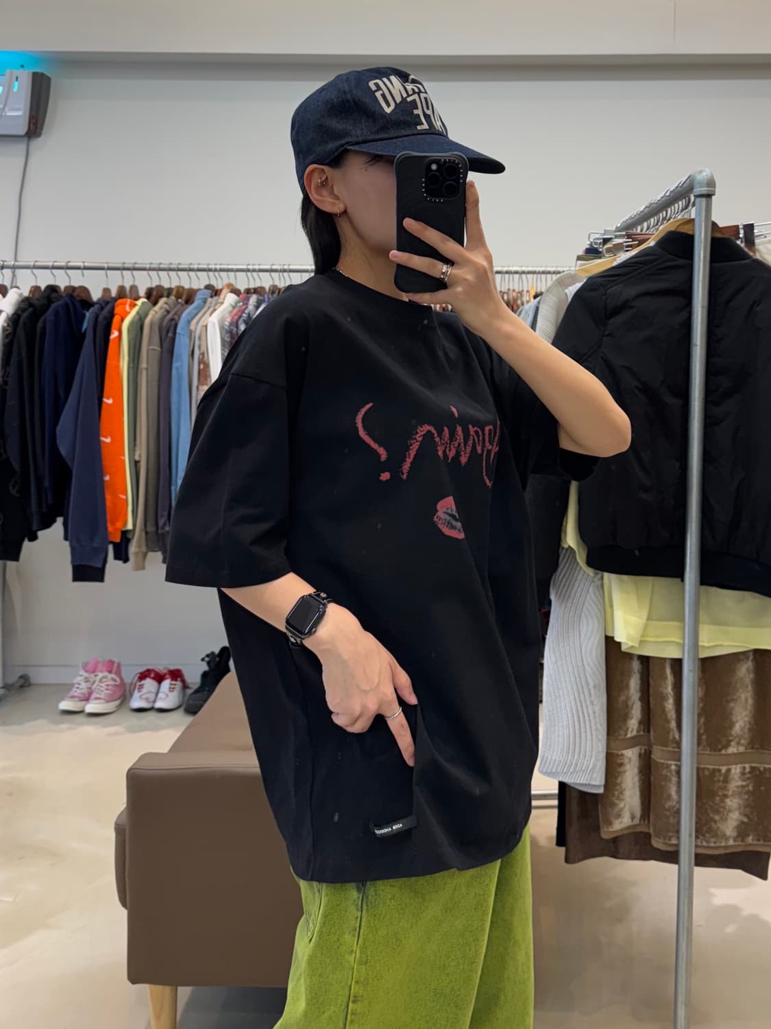 엔더슨벨 어게인 립 티셔츠 상품이미지6