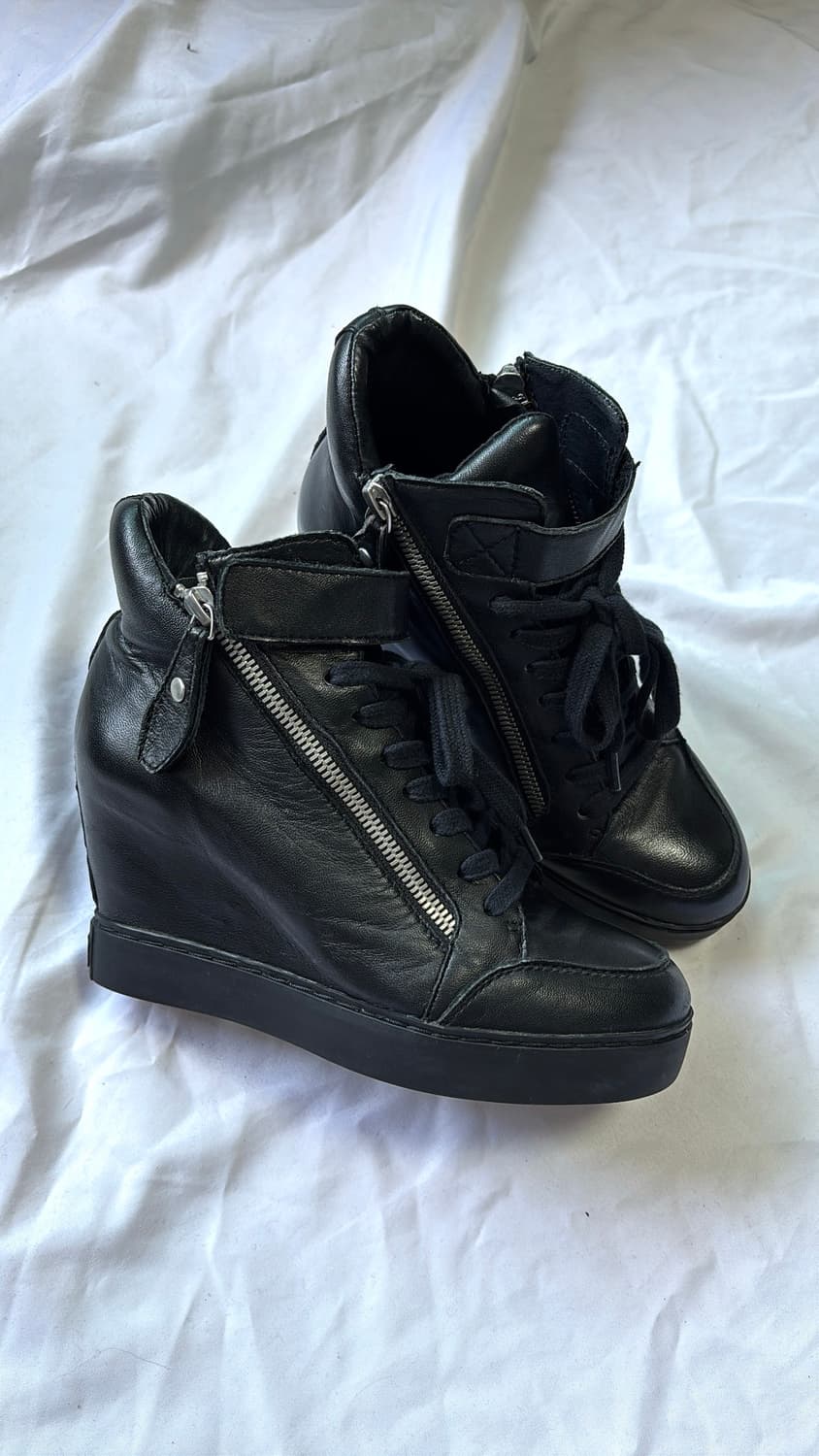 Wedge Zip Sneakers 36 상품이미지2