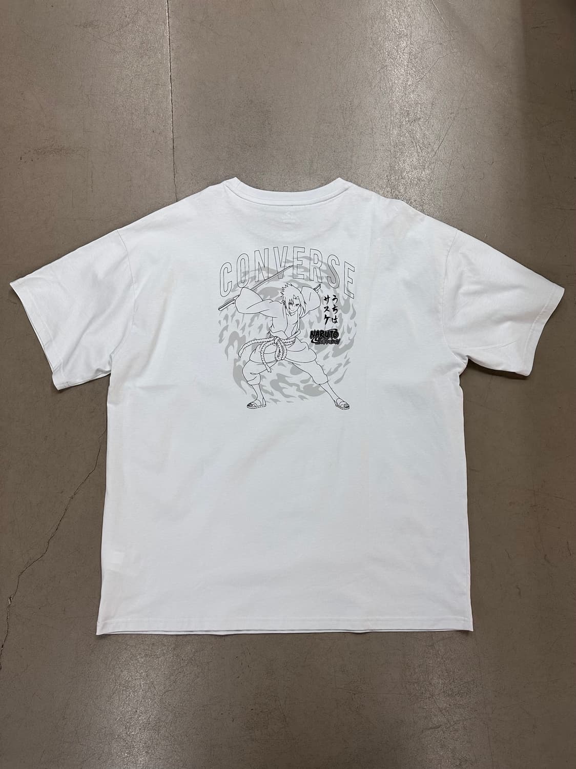 컨버스 X 나루토 질풍전 사스케 롱슬리브 티셔츠  상품이미지4