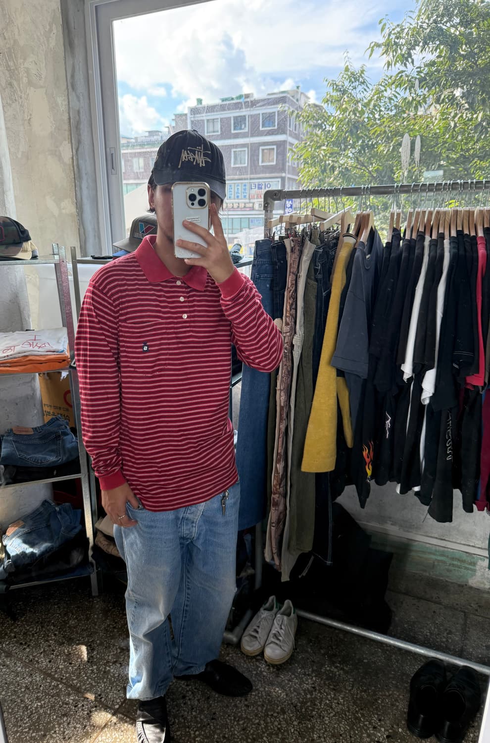 90s Stussy stripe pk 상품이미지5