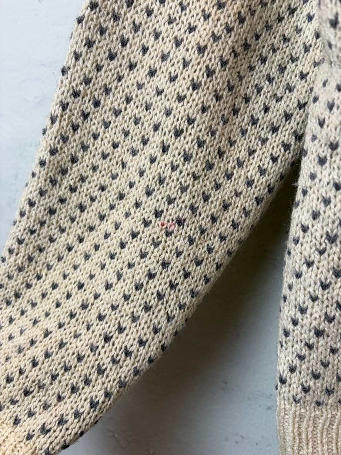 엘엘빈 L.L.Bean 80s 빈티지 노르딕 버드아이 가디건 상품이미지8