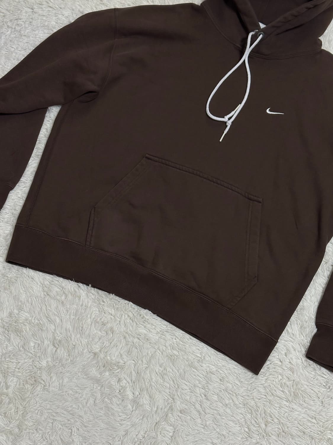 나이키 브라운 후드티 XL 상품이미지2