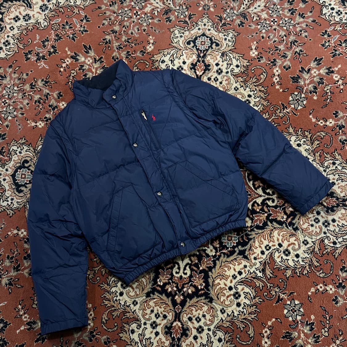 폴로 랄프로렌 크롭패딩 조끼변형 (S) 상품이미지1