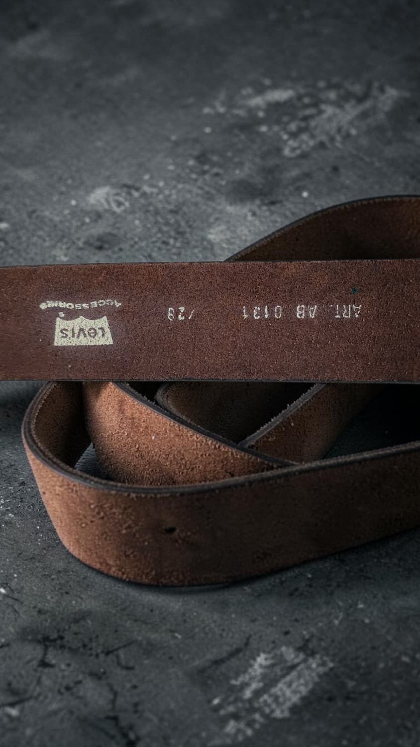 LEVI'S 가죽 벨트 빈티지 버클 상품이미지7