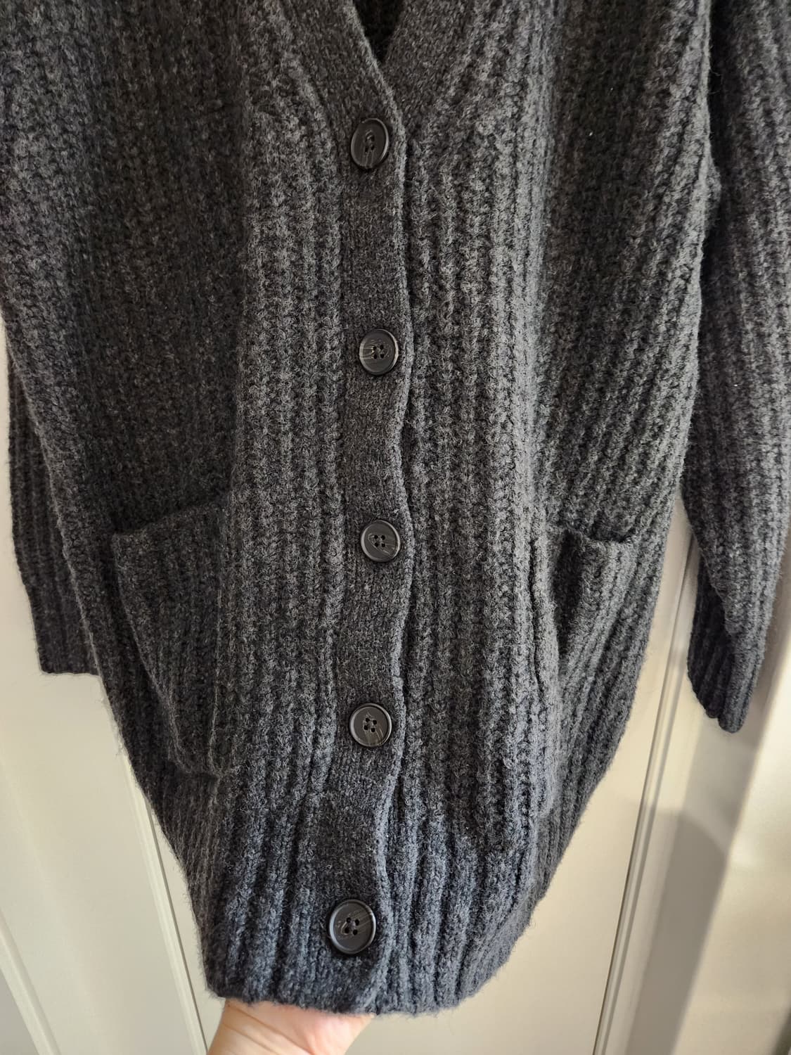 유니클로 로우게이지 브이넥 가디건 상품이미지6