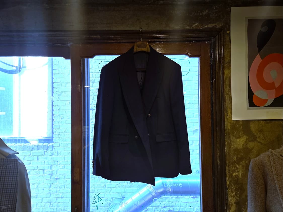 간트 네이비 더블브레스티드자켓  상품이미지8