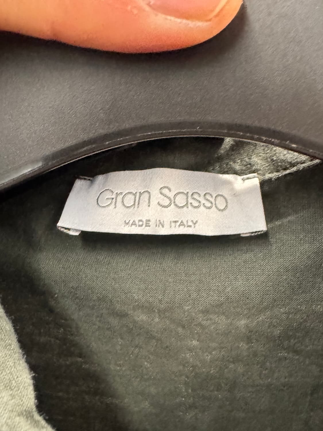 그랑사쏘 코튼 카라티 다크그린 58 상품이미지3