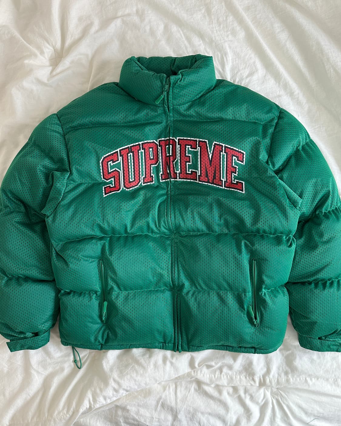 Supreme mesh jersey puffer 23ss 상품이미지1