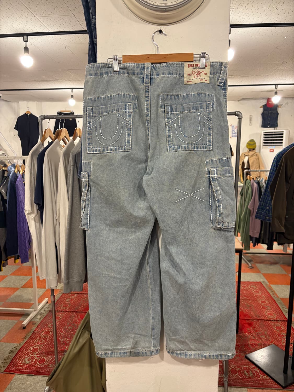 트루진 데님카고팬츠 상품이미지3