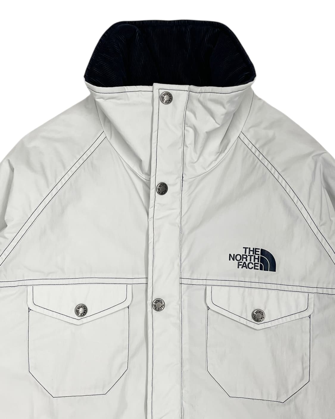 준야 와타나베 x 더 노스페이스 AD2018 화이트 집업 블루종 상품이미지6