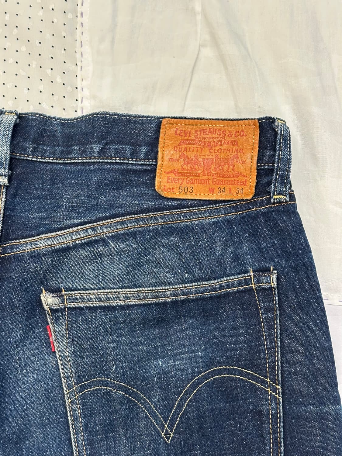 Levi’s 503 데님 팬츠  상품이미지3