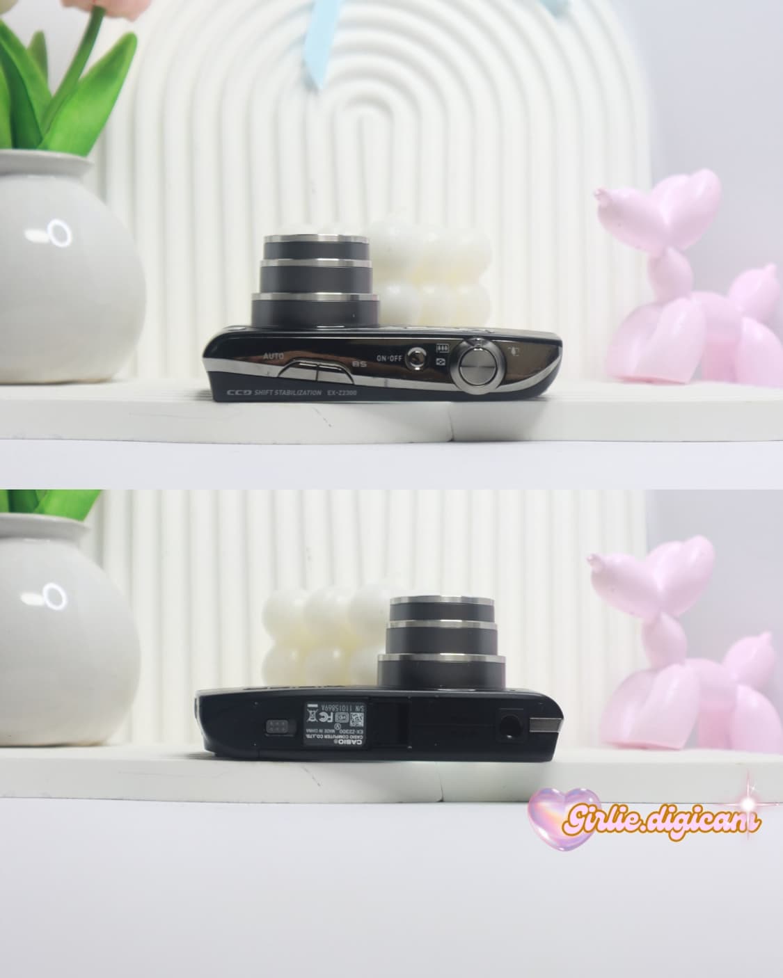 르세라핌+아일릿!) 카시오 엑슬림 EX-Z2300 블랙 상품이미지3