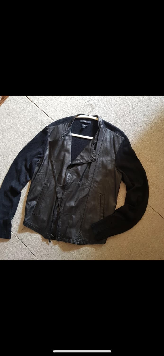 존 바바토스 사선 집업 가죽 자켓 가디건 100 상품이미지2