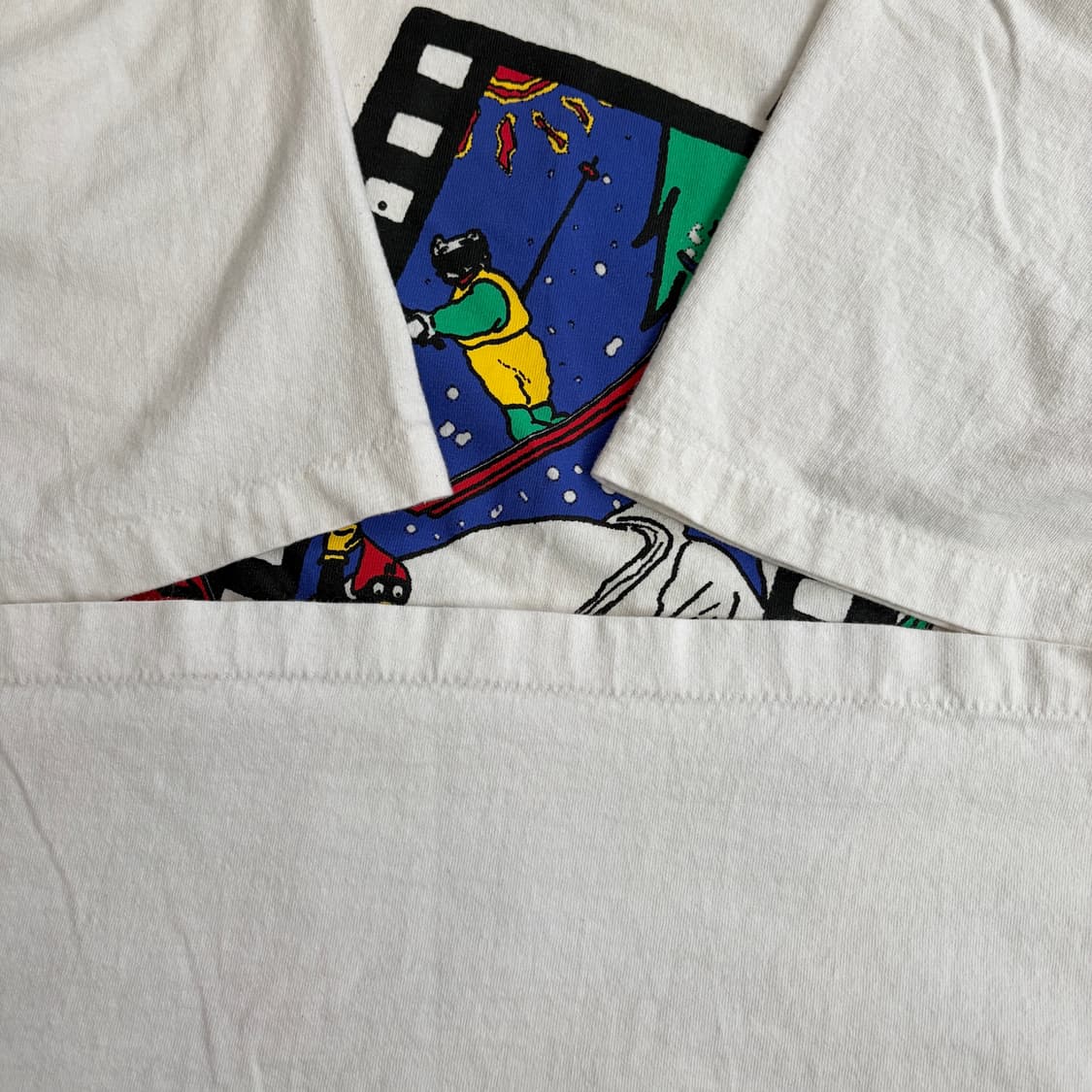 90s USA 빈티지 싱글스티치 반팔티 L 상품이미지6