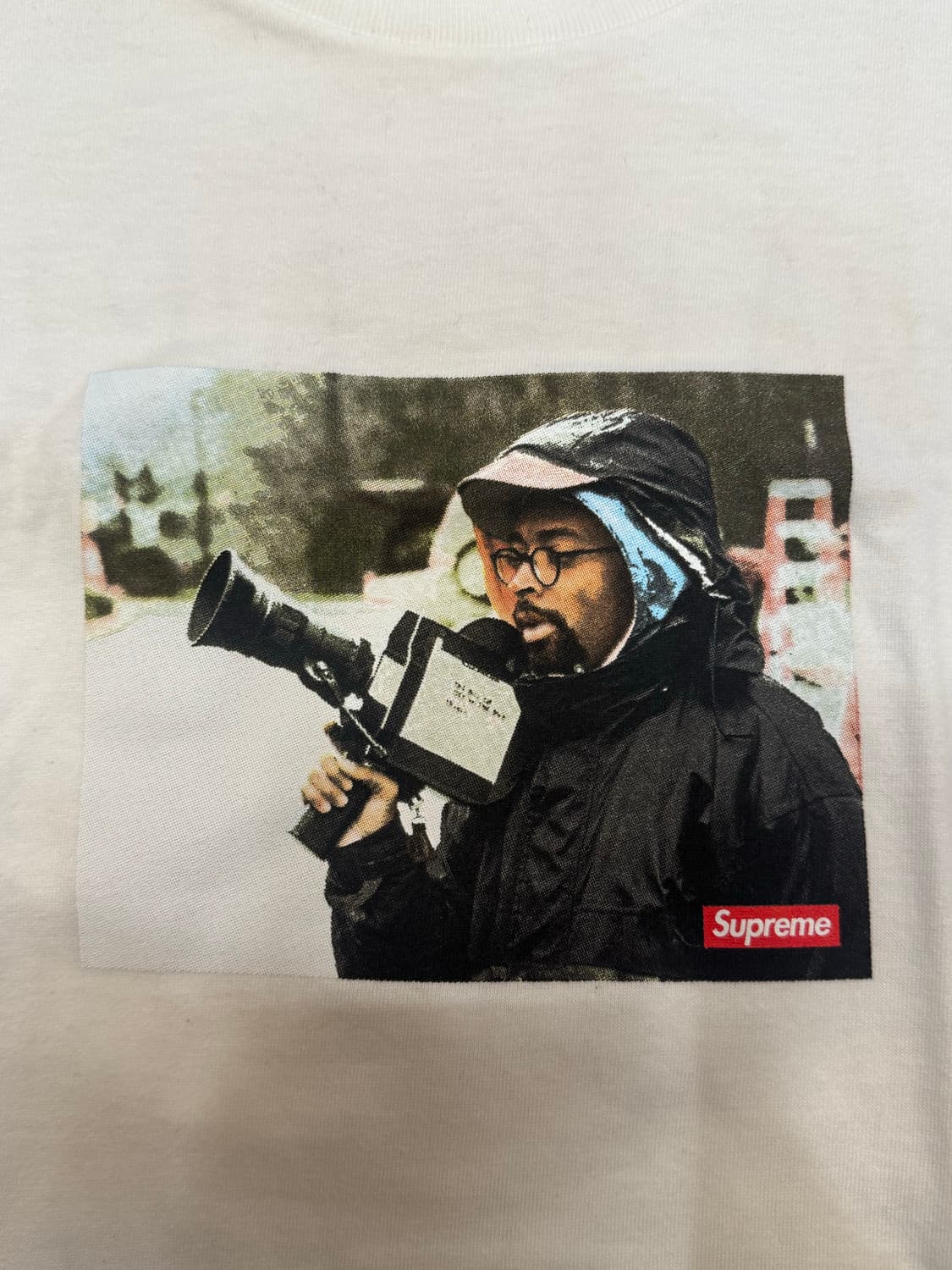 [L] 슈프림 x 40 에이커스 스파이크 티셔츠 화이트 - 25SS 상품이미지5